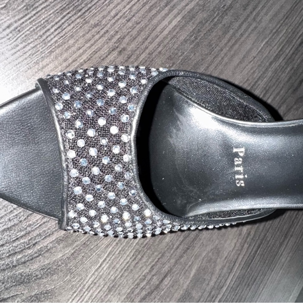 💰⬇️ CHRISTIAN LOUBOUTIN 
Apostropha Mule Mesh Strass 80 - Picture 7 of 13